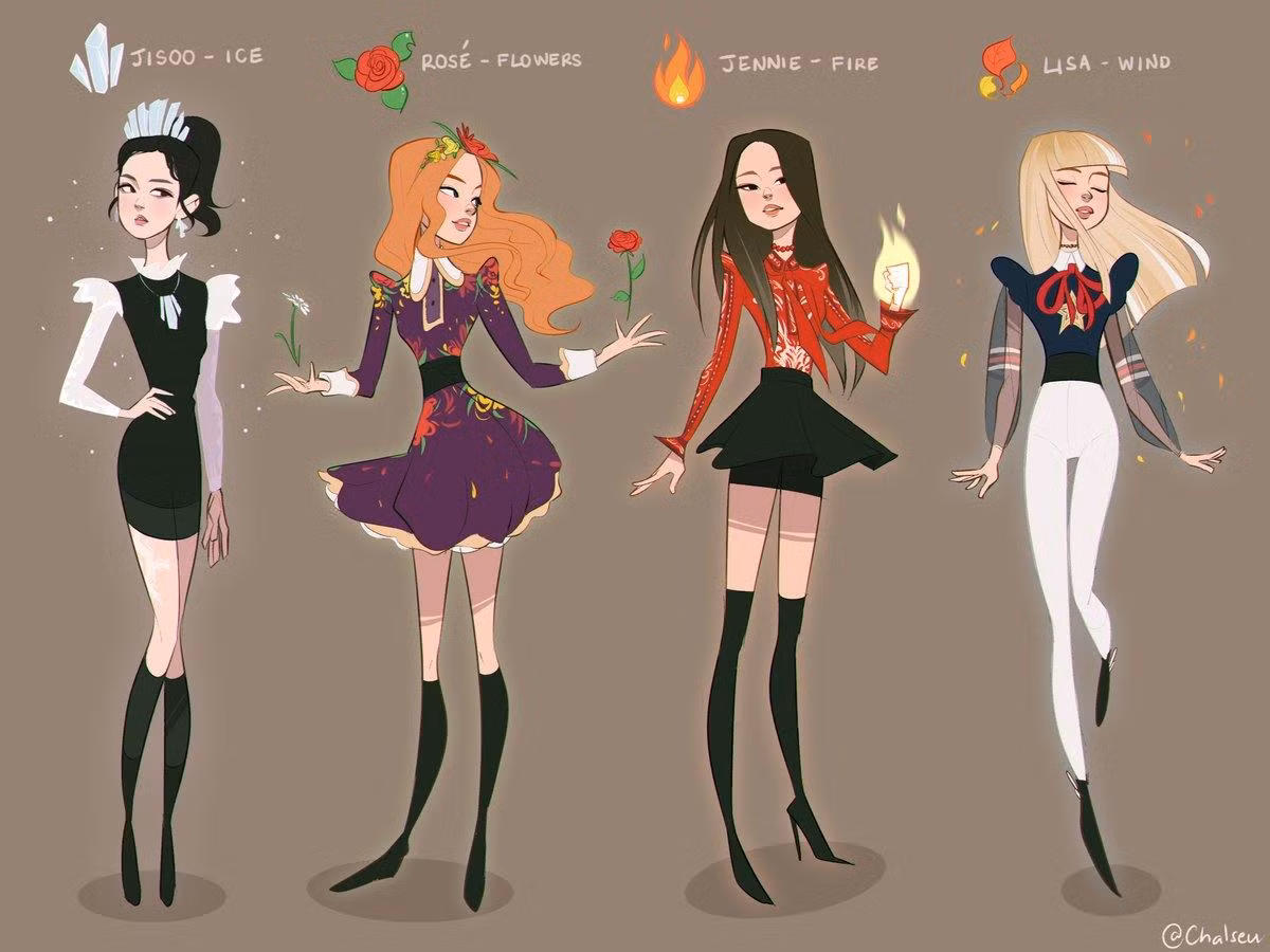 Nếu như các cô gái Black Pink có siêu năng lực thì sao nhỉ?
