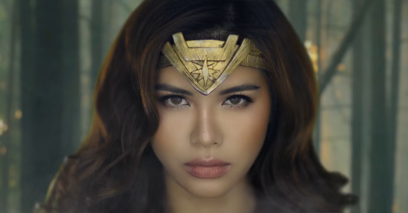 Halloween của sao: Minh Tú hóa thân thành Wonder Woman xinh đẹp không thua gì Gal Gadot ảnh 9