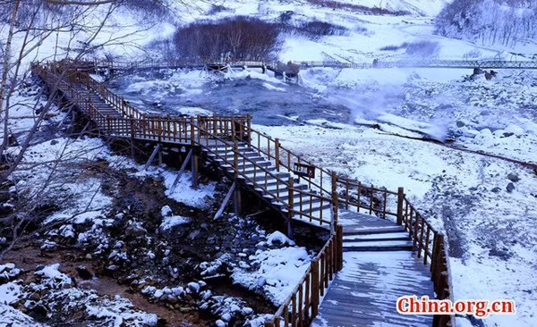 Tuyết phủ kín các điểm du lịch.