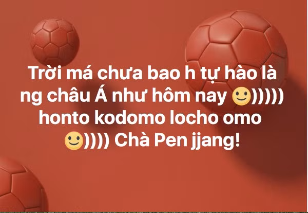 Nhiều bình luận bày tỏ sự khâm phục với các tuyển thủ Nhật Bản.