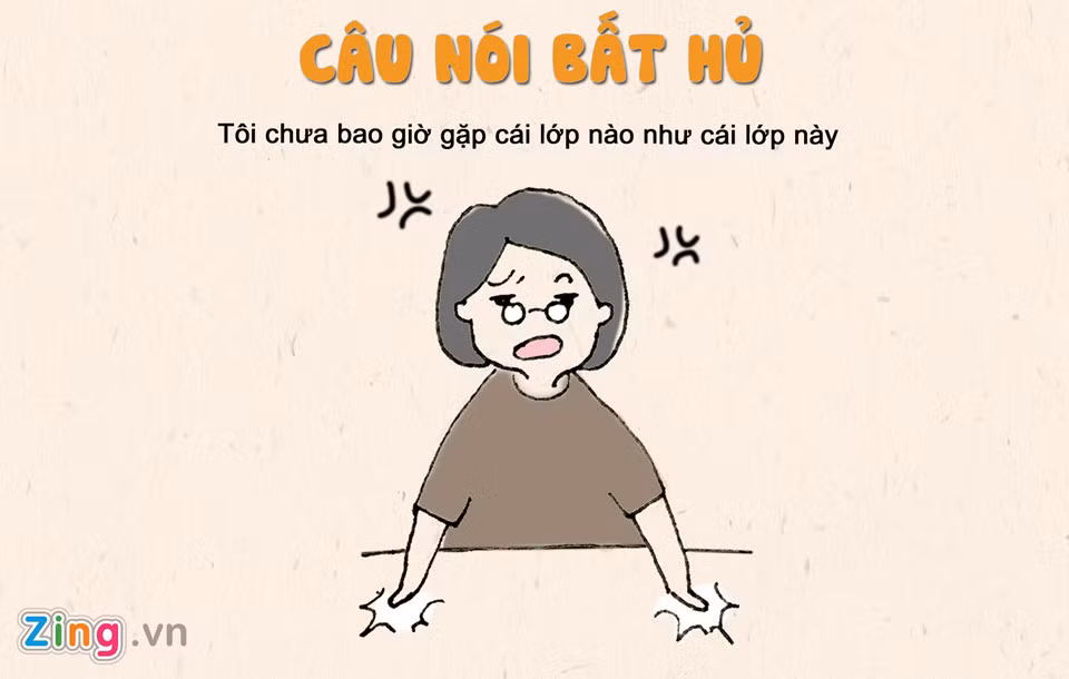 Chắc hẳn đây là câu nói đã khắc sâu trong trí nhớ nhiều thế hệ học sinh.