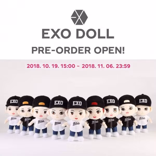 Búp bê EXO chính thức