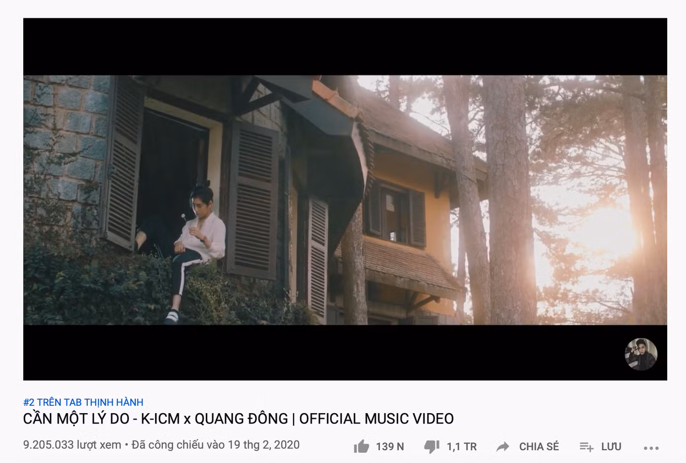 MV Cần một lý do nhận lượt dislike khủng.