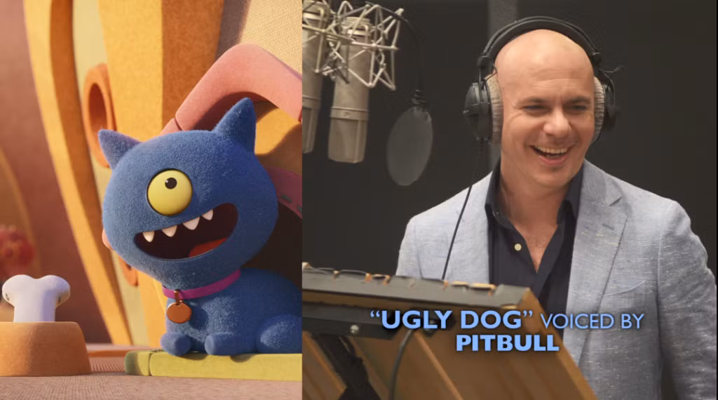 Rapper Pitpull lồng tiếng cho Chó Xấu Xí (Ugly Dog).
