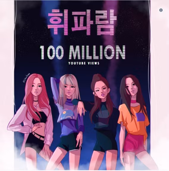 Kỷ niệm ngày Black Pink cán mốc 100 triệu lượt view trên Youtube nào.