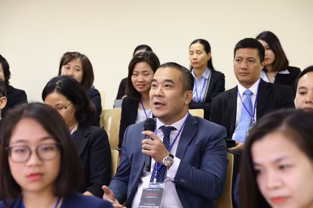 Ông Nguyễn Mạnh Hùng – Giám đốc Nhân sự - Khách sạn Hilton Hanoi Opera.