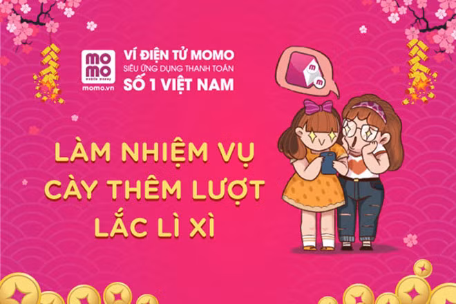 Lắc xì cùng ví MoMo thu hút nhiều người nhưng lại gây thất vọng. ẢNH: CHỤP MÀN HÌNH.