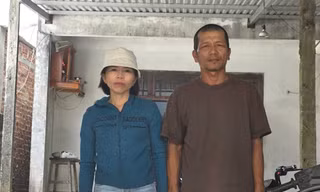 Vợ chồng ông Võ Hồng V, người thắng kiện trong vụ án hành chính sau nhiều năm vẫn không thể hoàn thiện hồ sơ pháp lý về đất đai.