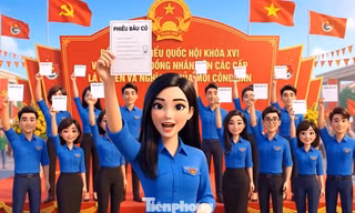 Video AI sinh động của tuổi trẻ Đà Nẵng tuyên truyền bầu cử