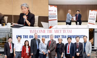 Có thêm chương trình đạt ABET, ĐH Duy Tân đạt nhiều ABET nhất Việt Nam
