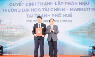 Trường Đại học Tài chính - Marketing ra mắt phân hiệu tại TP. Huế 