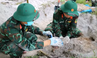 Phát hiện hài cốt liệt sĩ, Huế mở rộng tìm kiếm tại khu vực ga Hương Thủy