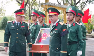 Đà Nẵng truy điệu và an táng 14 hài cốt liệt sĩ tìm thấy nhờ dân cung cấp