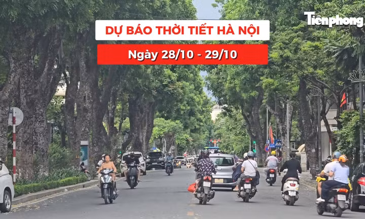 Bản tin Thời tiết Hà Nội (28 - 29/10): Ngày nắng dự kiến tiếp diễn những ngày cuối tháng 10