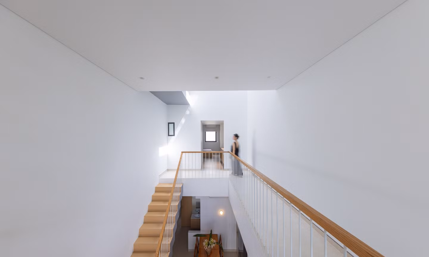 Ngôi nhà 66m² thiết kế lệch tầng để kết nối các không gian sinh hoạt