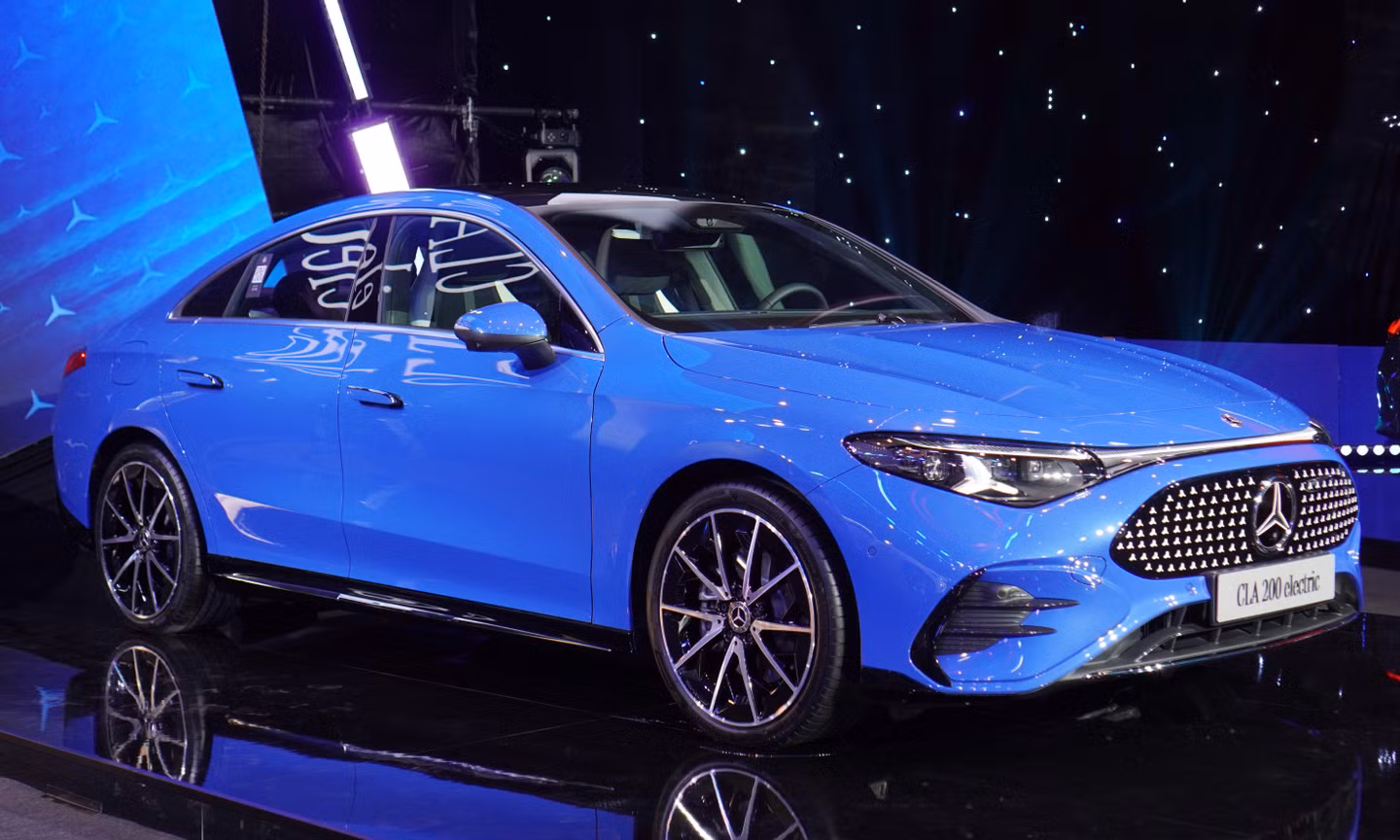 Cận cảnh CLA 200 - sedan thuần điện rẻ nhất của Mercedes-Benz