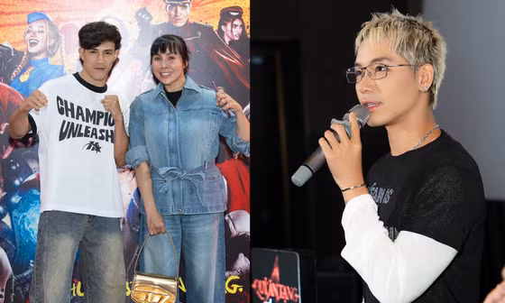'Anh tài' Duy Nhất hiếm hoi dự sự kiện ra mắt 'Phim street fighter', 'anh trai' WEAN quảng bá 'Quỷ ăn tạng 4: Hổ tinh'