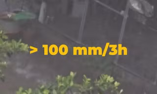 TP NOW: Cảnh báo nguy cơ mưa cường độ lớn hơn 100mm/3h ở Bắc Bộ