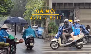 Khi nào Hà Nội tạnh mưa, tăng nhiệt?
