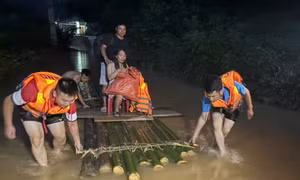 Đưa sản phụ đến bệnh viện an toàn. 