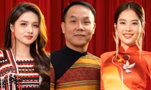'Nhà thiết kế của các lễ hội' Việt Hùng cùng các 'nàng Hậu' kể chuyện văn hóa Việt bằng áo dài
