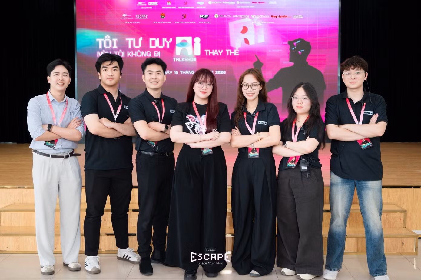 Không chỉ dừng lại ở một cuộc thi, 'Escape - Press Escape, Shape Your Mind' hướng tới xây dựng cộng đồng người trẻ có khả năng tư duy độc lập, biết kiểm chứng thông tin và làm chủ công nghệ.