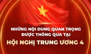 Những nội dung quan trọng được thông qua tại Hội nghị Trung ương 4