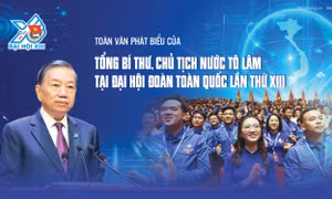 Toàn văn phát biểu của Tổng Bí thư, Chủ tịch nước Tô Lâm tại Đại hội Đoàn toàn quốc lần thứ XIII