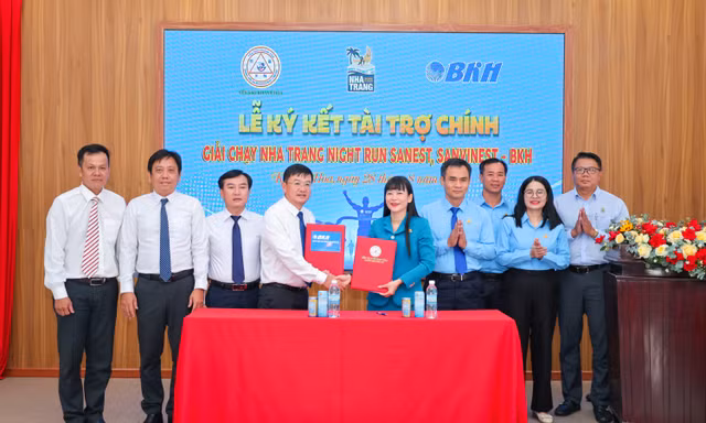 Yến Sào Khánh Hòa đồng hành cùng giải chạy Nha Trang Night Run Sanest, Sanvinest Báo Khánh Hòa năm 2026