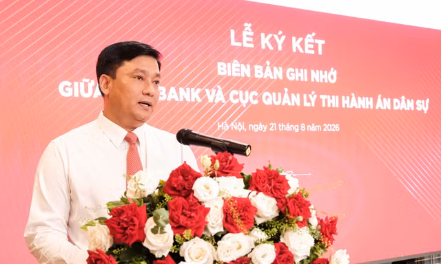 Agribank và Cục Quản lý Thi hành án dân sự ký kết Biên bản ghi nhớ hợp tác