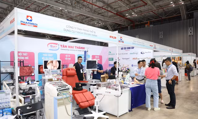 PHARMEDI VIETNAM 2026 chính thức khai mạc ngày mai tại SECC, mở ra 3 ngày kết nối và giao thương ngành y tế
