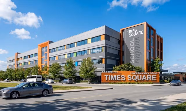 Công trình trường học tại Tổ hợp Times Square Hà Nội chính thức cất nóc và tăng tốc hoàn thiện