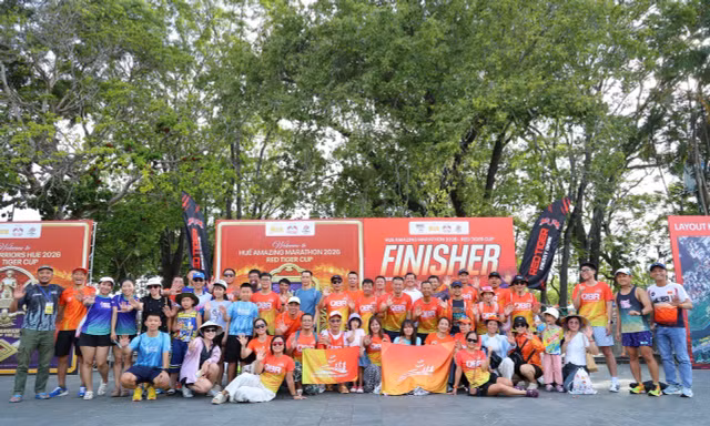Huế Amazing Marathon 2026 – Red Tiger Cup: Hứng khởi bước vào cung đường chạy khám phá di sản