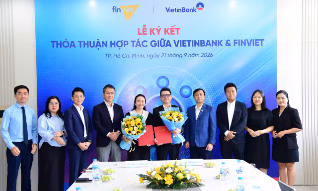 VietinBank và Finviet thúc đẩy tài chính số cho hộ kinh doanh