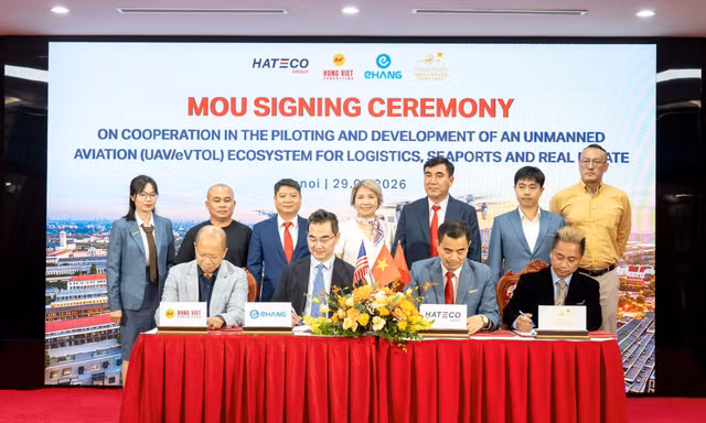 Hateco hợp tác nghiên cứu phát triển hệ sinh thái hàng không không người lái tại Việt Nam