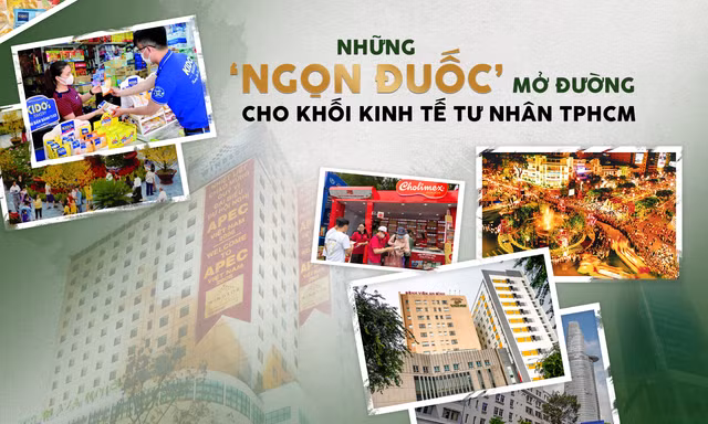 Những 'ngọn đuốc' mở đường cho khối kinh tế tư nhân TPHCM