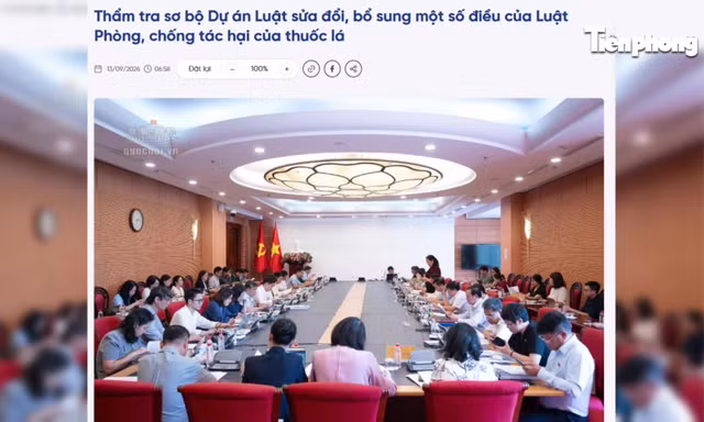 Cần đánh giá thận trọng, toàn diện trong sửa đổi Luật Phòng, chống tác hại của thuốc lá