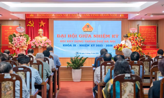 Kiện toàn bộ máy nhân sự lãnh đạo hội xây dựng TP Hà Nội