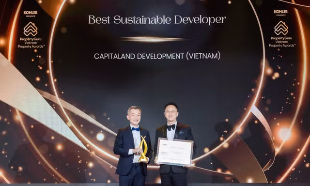 CapitaLand Development được tôn vinh tại Giải thưởng Bất động sản Việt Nam PropertyGuru 2026