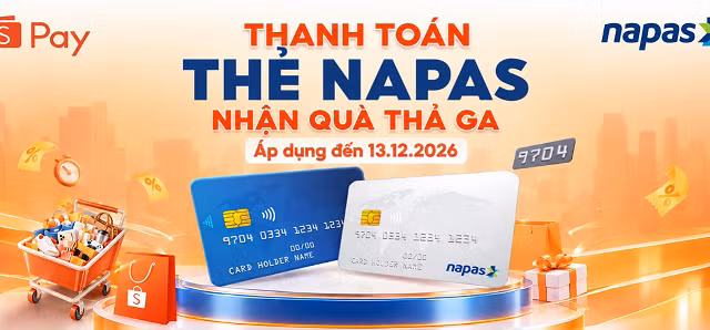 NAPAS tung loạt ưu đãi thanh toán số, giảm đến 50% khi mua sắm