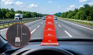 Tài xế lâu năm chia sẻ cách giữ khoảng cách an toàn khi lái xe