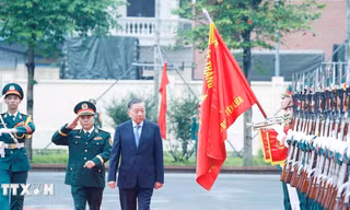Tổng Bí thư, Chủ tịch nước dự Lễ kỷ niệm 80 năm Bộ đội Pháo binh-Tên lửa