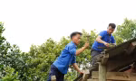 'Áo xanh' Lào Cai tháo dỡ, di dời nhà hỗ trợ thi công đường dây 500kV Lào Cai - Vĩnh Yên