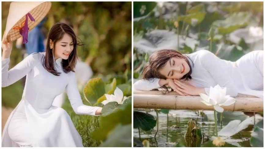 Khó rời mắt trước "đóa sen" trắng ngần