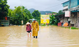 Mưa lũ khiến 80 hộ dân ở Bắc Ninh phải sơ tán khẩn cấp.