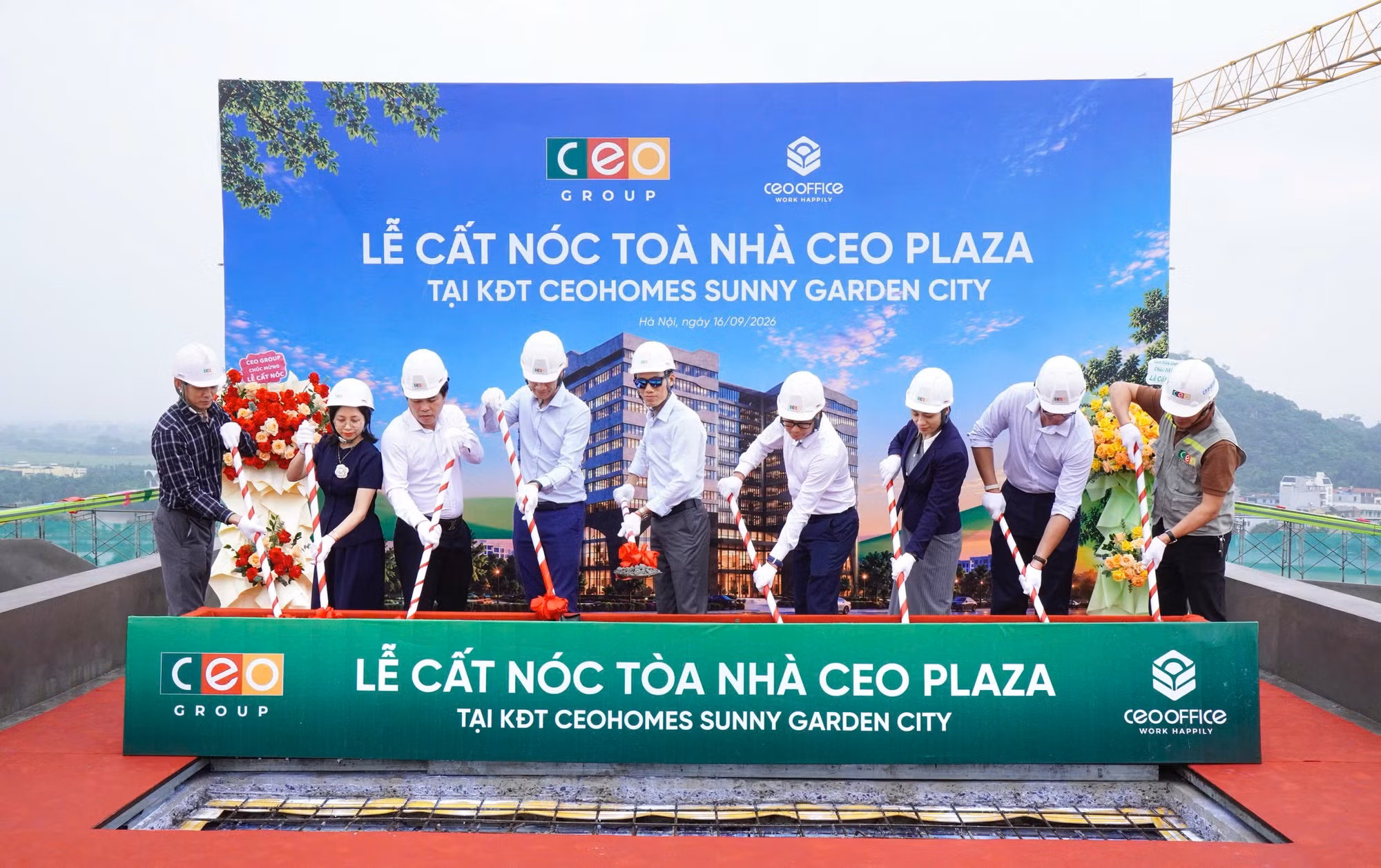 Tập đoàn CEO cất nóc CEO Plaza tại Sunny Garden City
