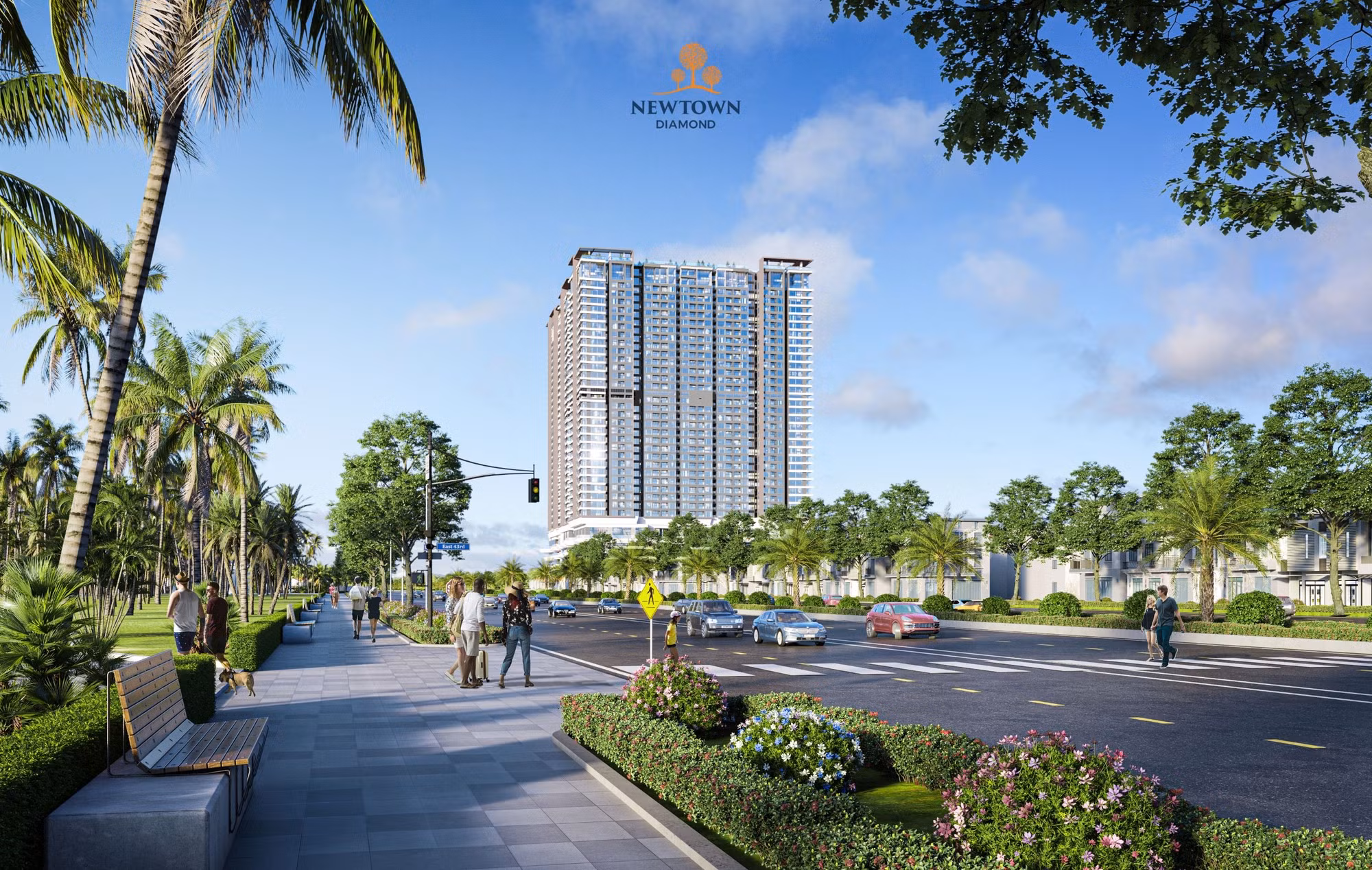 Giải mã sức hút Newtown Diamond: Chuẩn sống all-in-one chinh phục khách thuê cao cấp