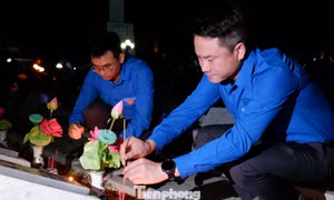 Bí thư Trung ương Đoàn dự lễ tri ân anh hùng liệt sĩ tại Tây Ninh