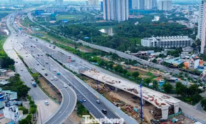 Toàn cảnh nút giao hơn 3.400 tỷ đồng ở TPHCM đang vướng mặt bằng