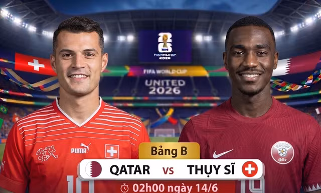 Nhận định Qatar vs Thụy Sĩ, 2h00 ngày 14/6: Khó cho đại diện châu Á